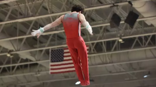 Tyndall Named Big Ten Gymnast of the Week After Three Event Wins