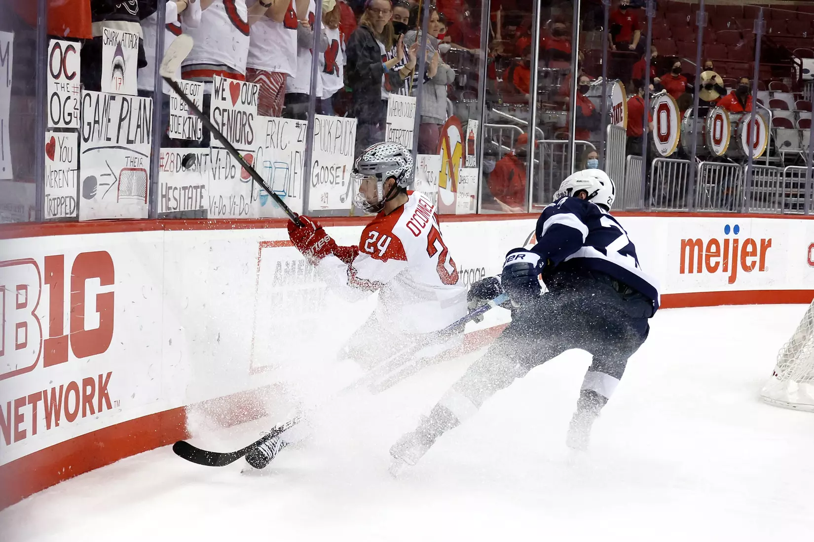 No. 12 Buckeyes Fall to Nittany Lions, 3-2