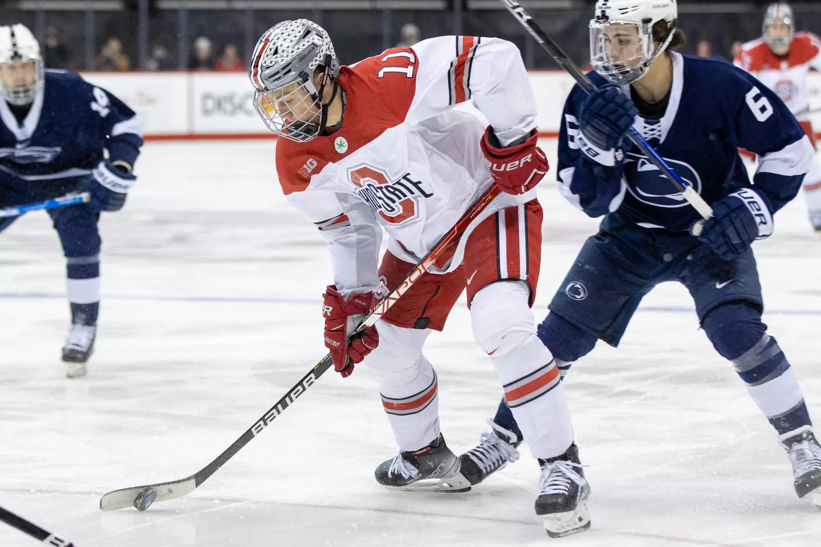 No. 12 Buckeyes Down Penn State 4-3 in B1G Quarterfinal Opener