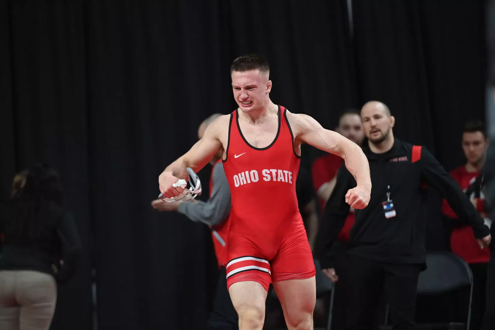 Hoffman Earns his Black Shirt