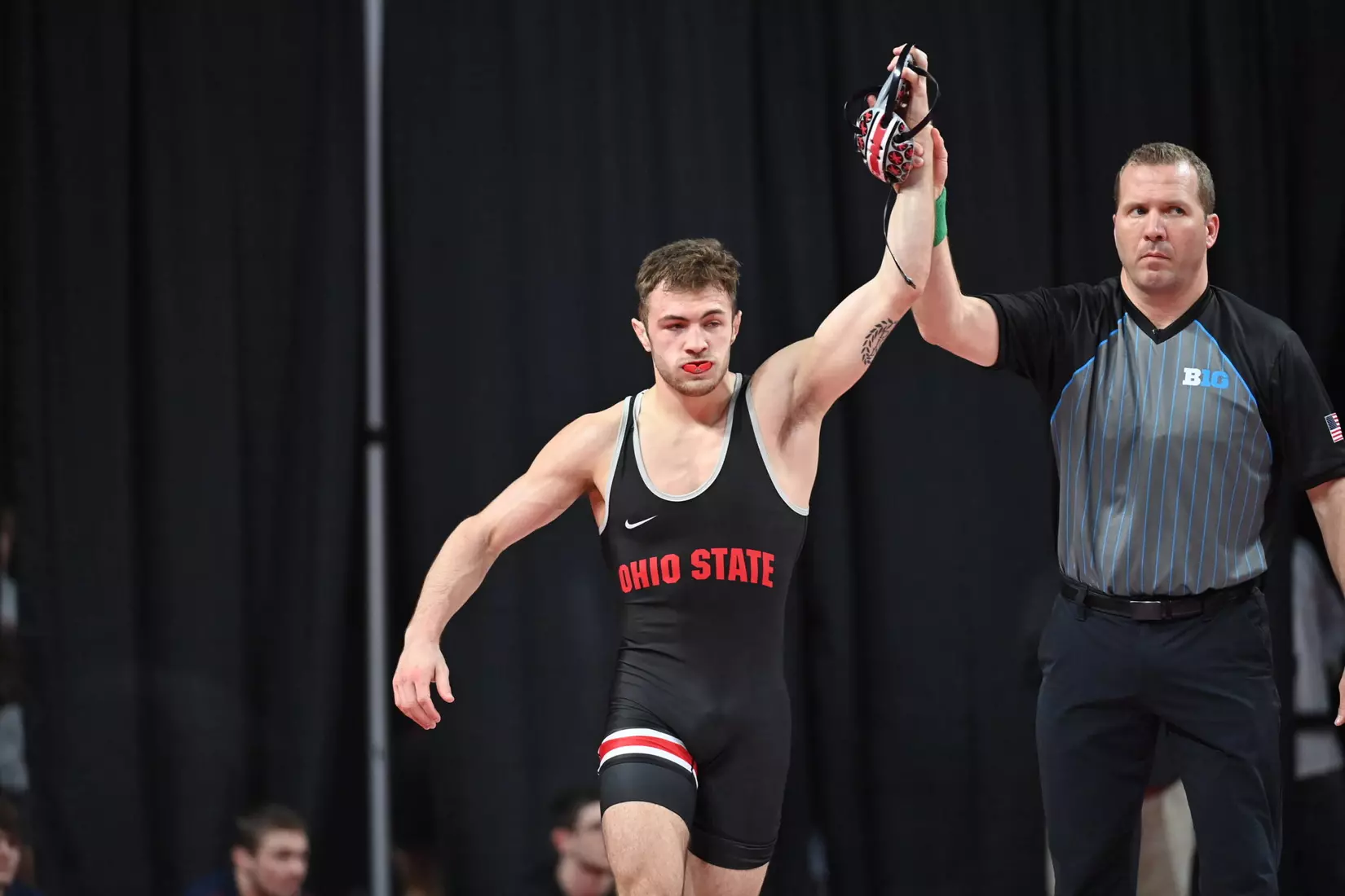 Sasso Advances to 149 lb. B1G Finals; Ohio State in Fourth Place