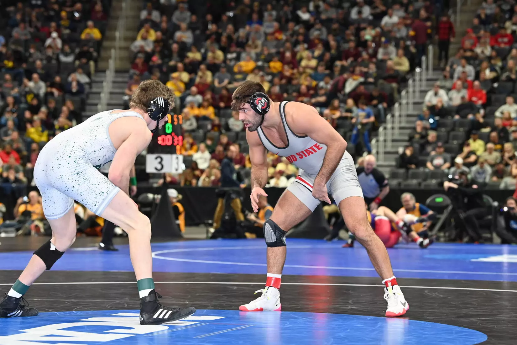 Sasso, Kharchla Win Final Matches, Buckeyes 13th at NCAAs