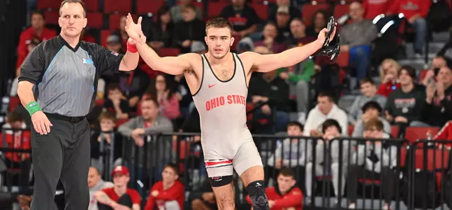 Six Buckeyes to Wrestle in Final Session at B1G Championships Sunday