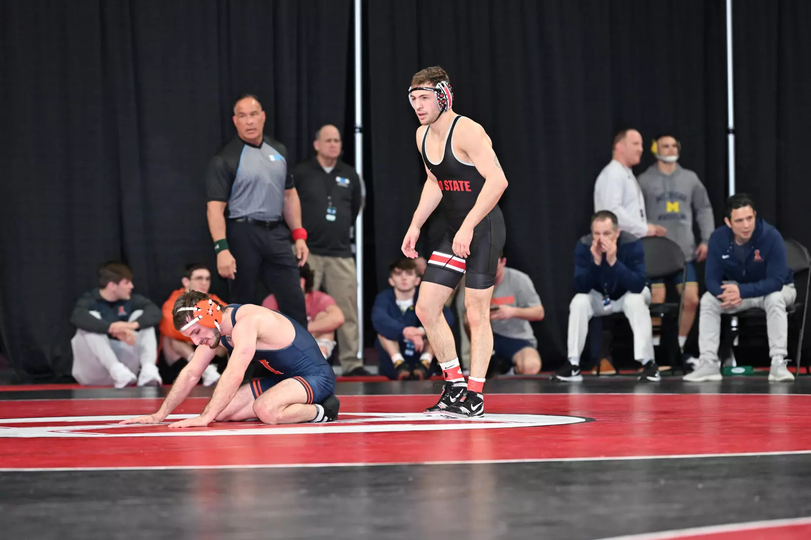 Sasso Advances to 149 lb. B1G Finals; Ohio State in Fourth Place