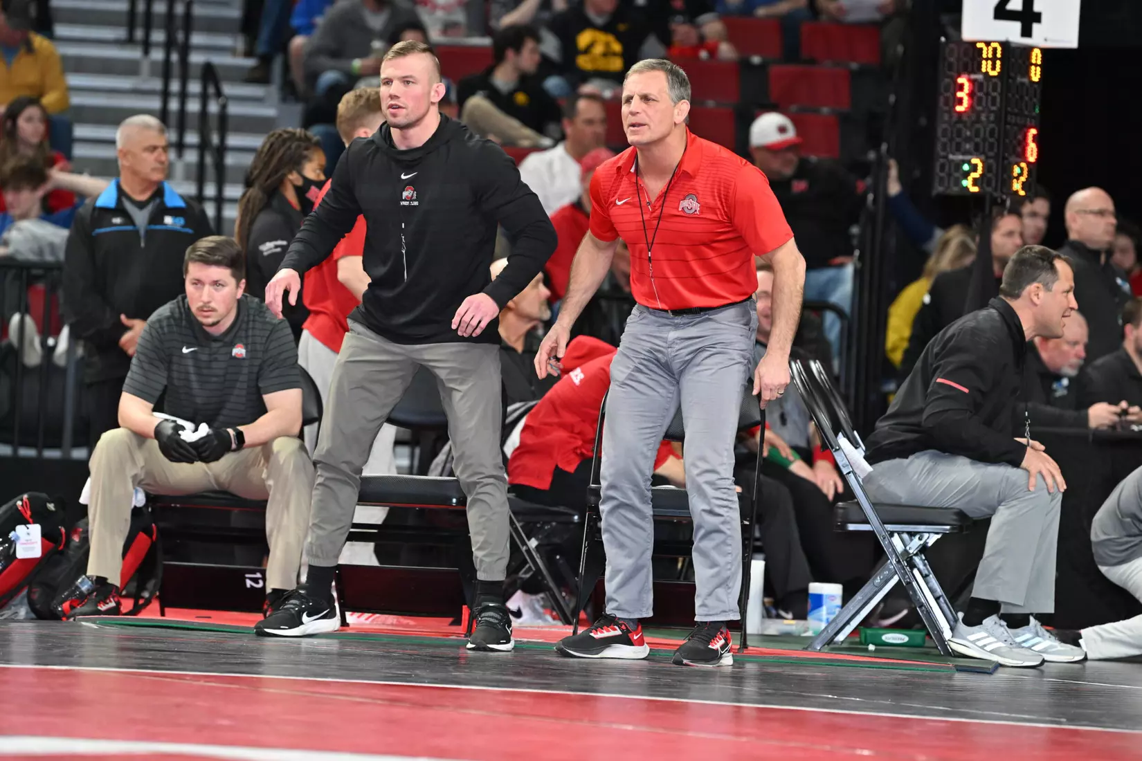 Sasso Advances to 149 lb. B1G Finals; Ohio State in Fourth Place