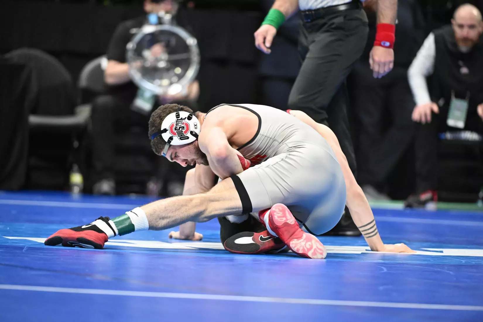 Sasso, Kharchla Win Final Matches, Buckeyes 13th at NCAAs