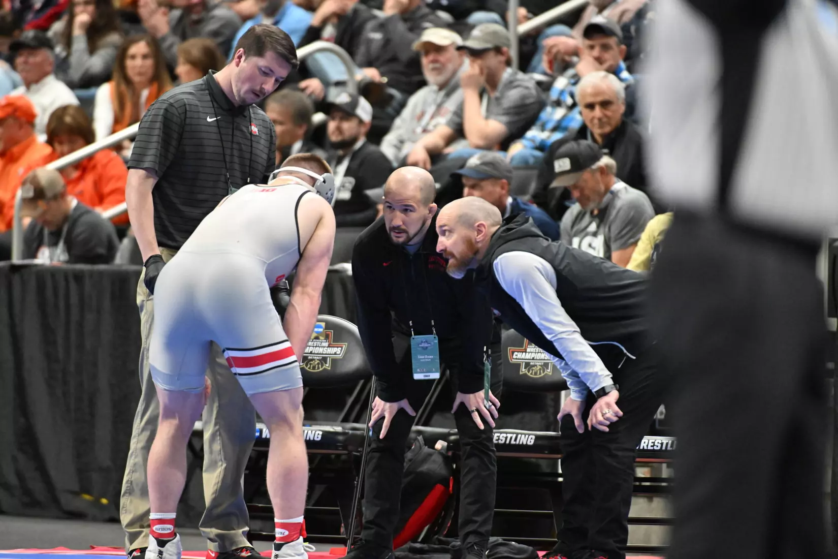 Sasso, Kharchla Win Final Matches, Buckeyes 13th at NCAAs