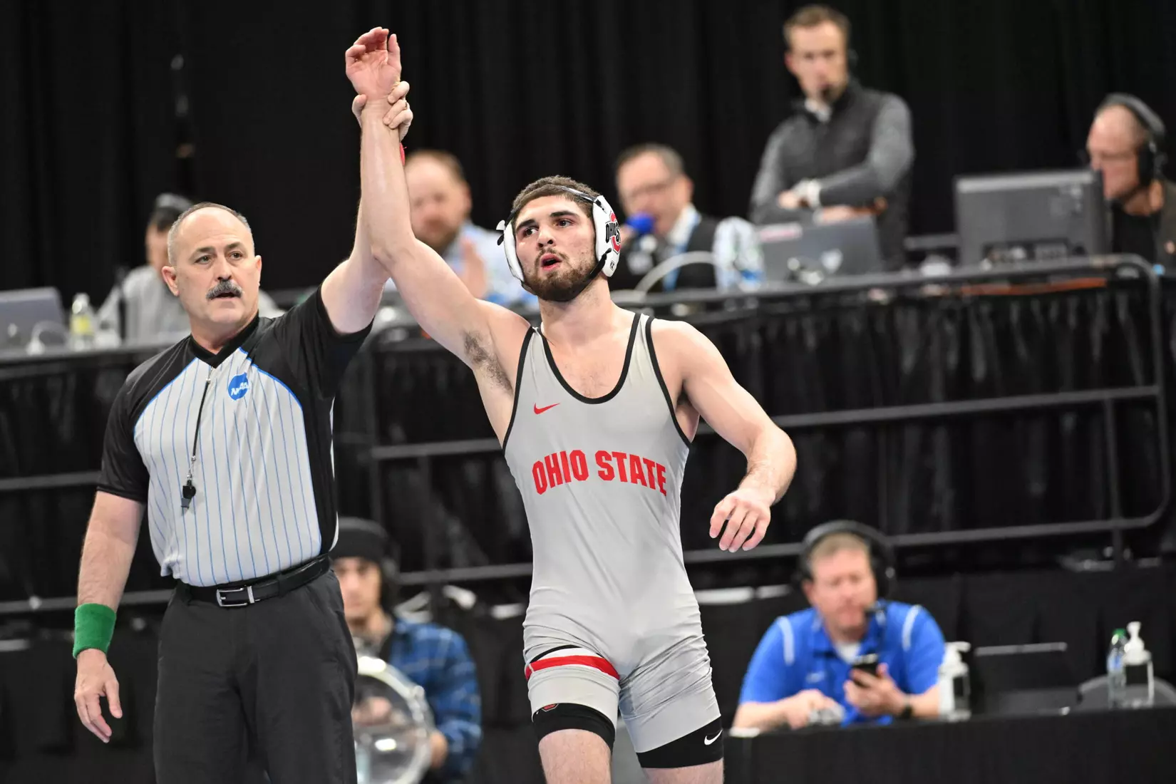 Sasso, Kharchla Win Final Matches, Buckeyes 13th at NCAAs