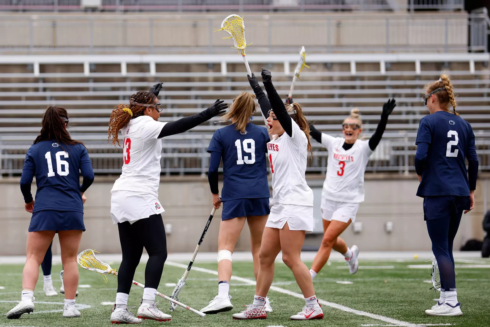 Late Goals Lift Buckeyes to Win over Penn State