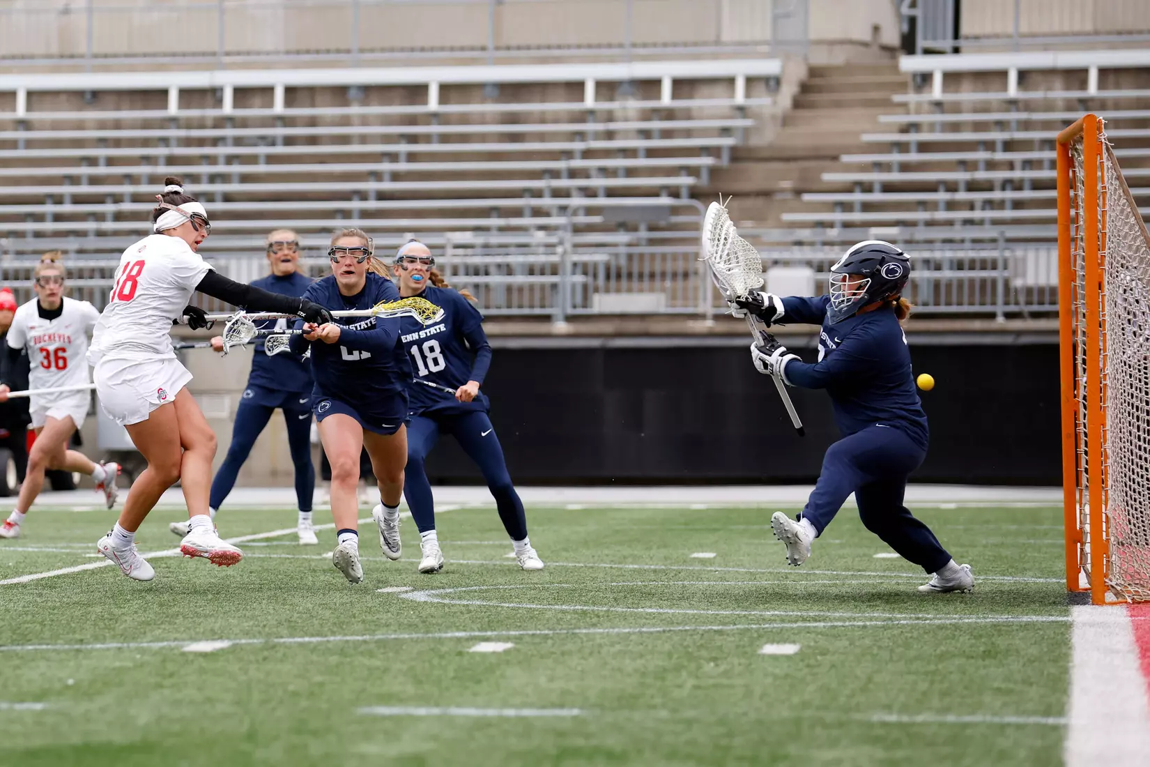Late Goals Lift Buckeyes to Win over Penn State