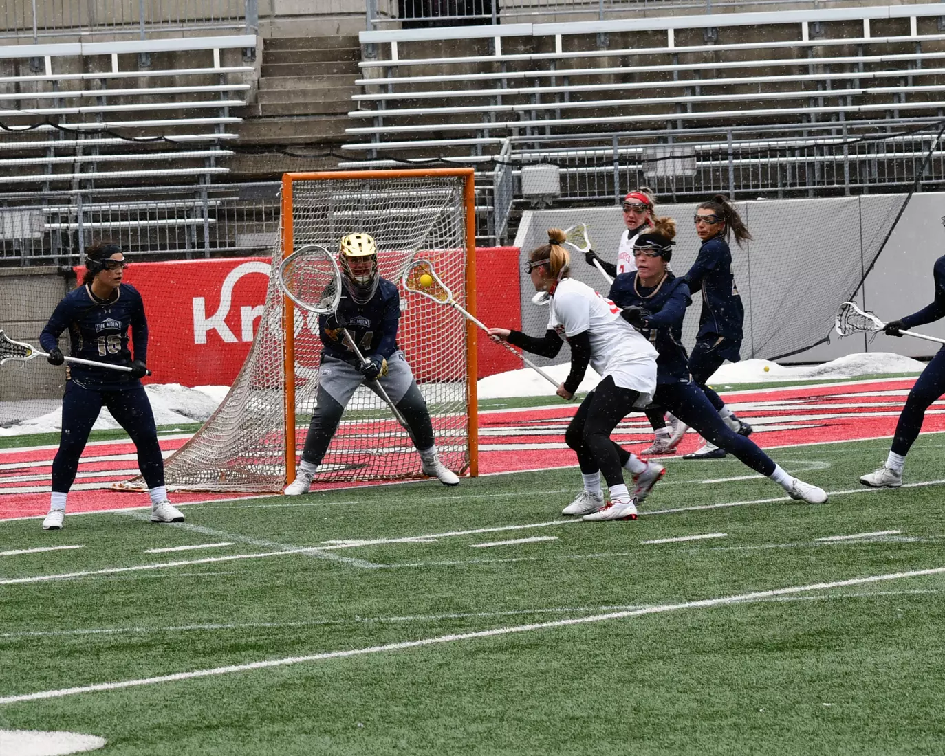 Lasda Leads Buckeyes to 16-9 Win over Mount St. Mary’s