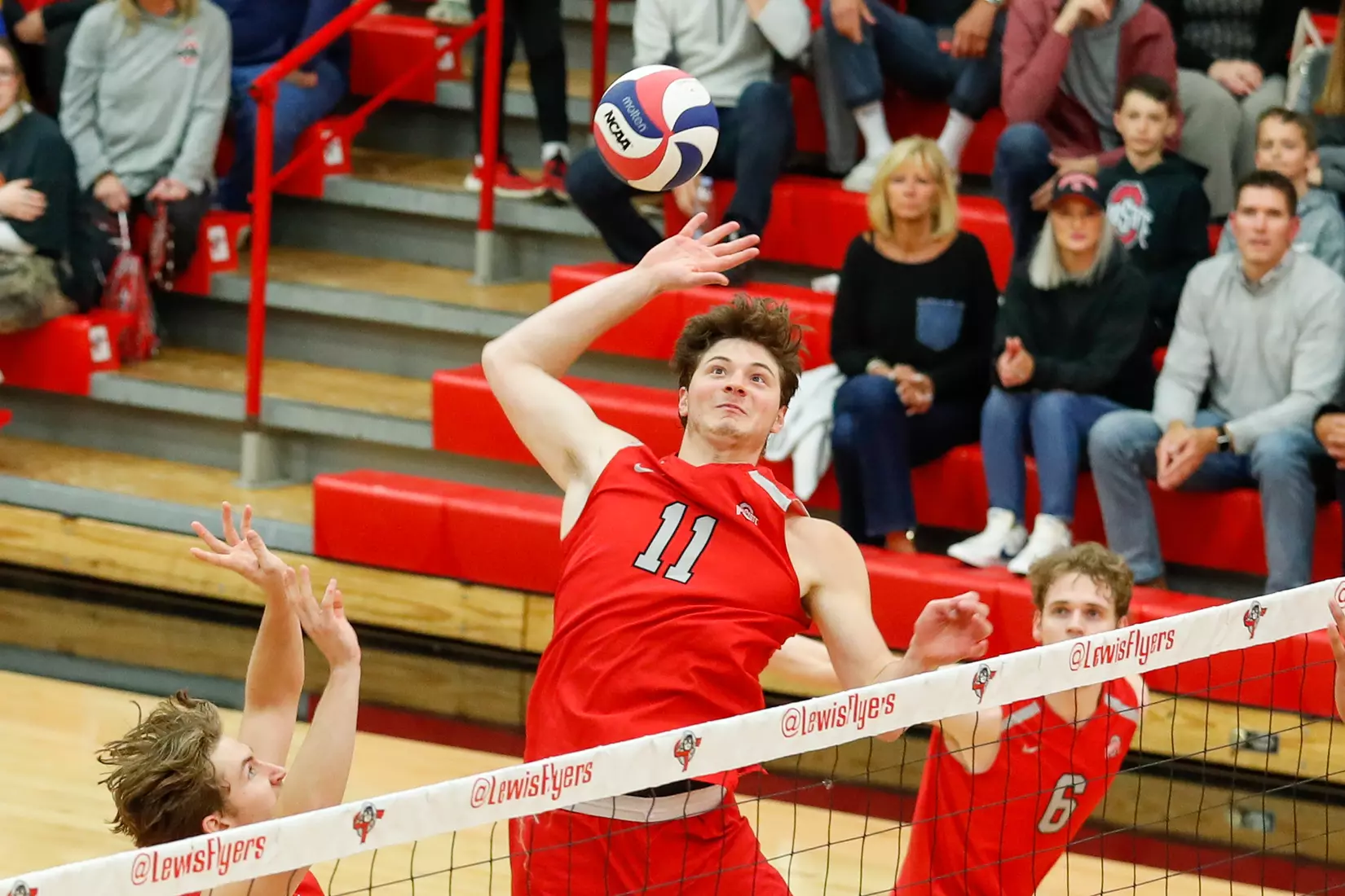 Buckeyes Drop MIVA Quarterfinal Match at Lewis