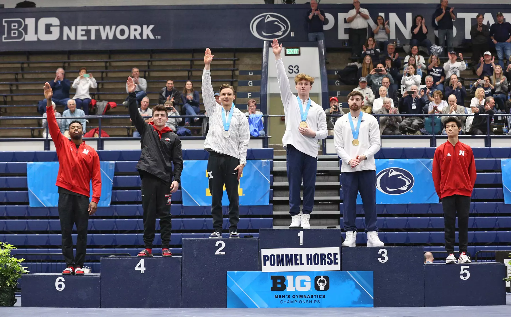 Kameron Nelson Wins Big Ten Vault Championship