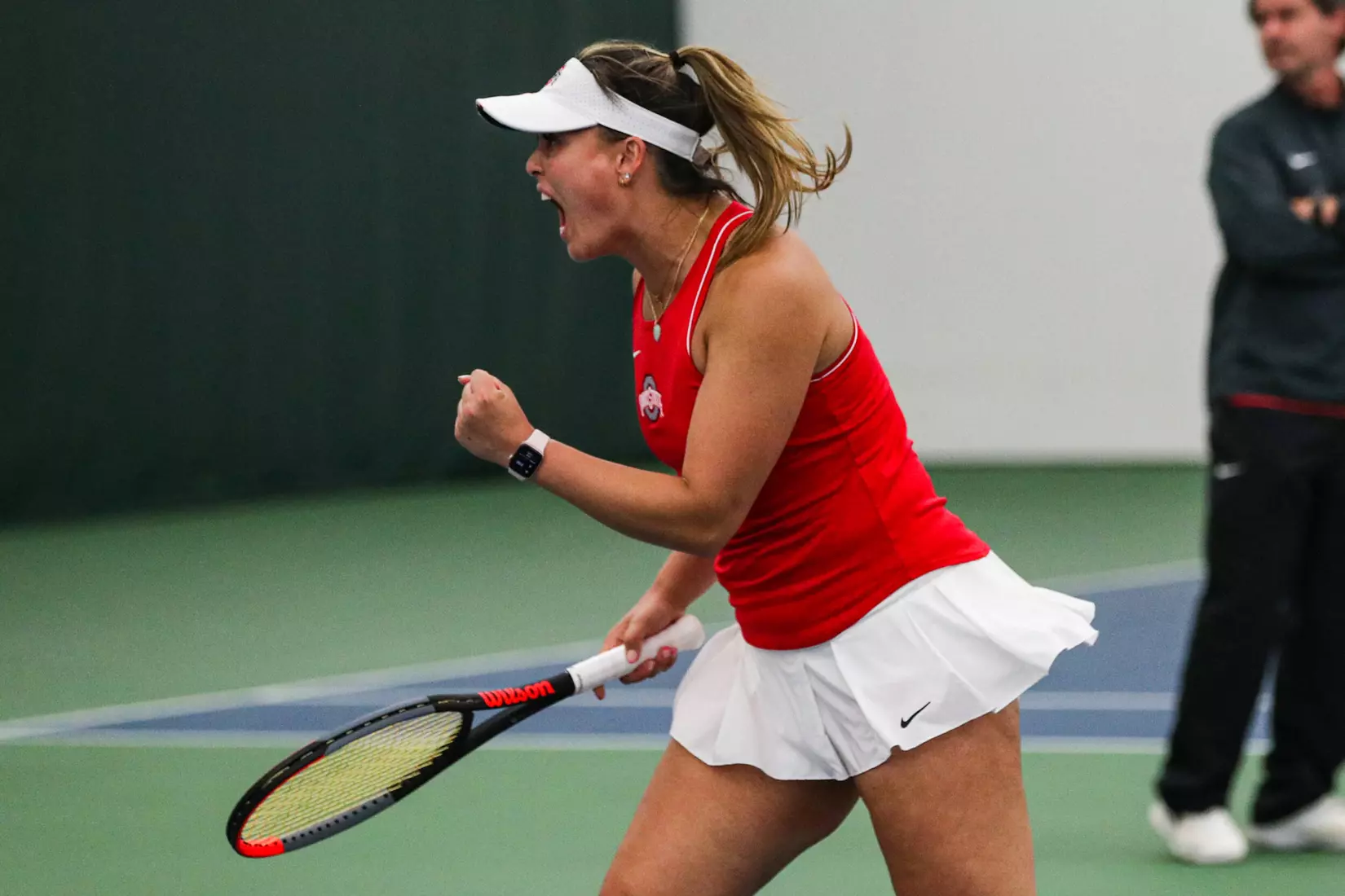 No. 10 Buckeyes on to B1G Tournament Final with 4-0 Win over Wisconsin