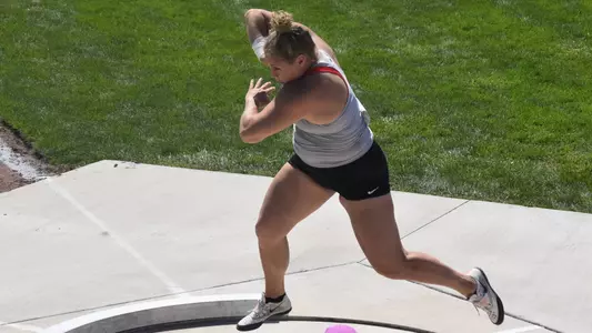 Aquilla Punches Ticket to Eugene with Facility Record in Shot Put