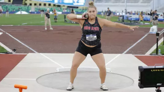 Aquilla Qualifies for World Championships as Four Buckeyes Compete at the USA Championships