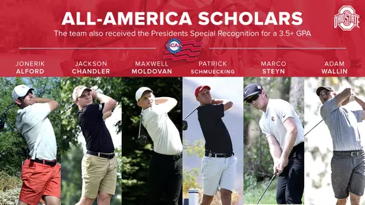 Six Buckeyes Named All-America Scholars