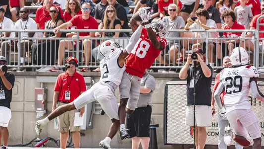 Harrison Jr. is Big Ten Co-Offensive Player of the Week