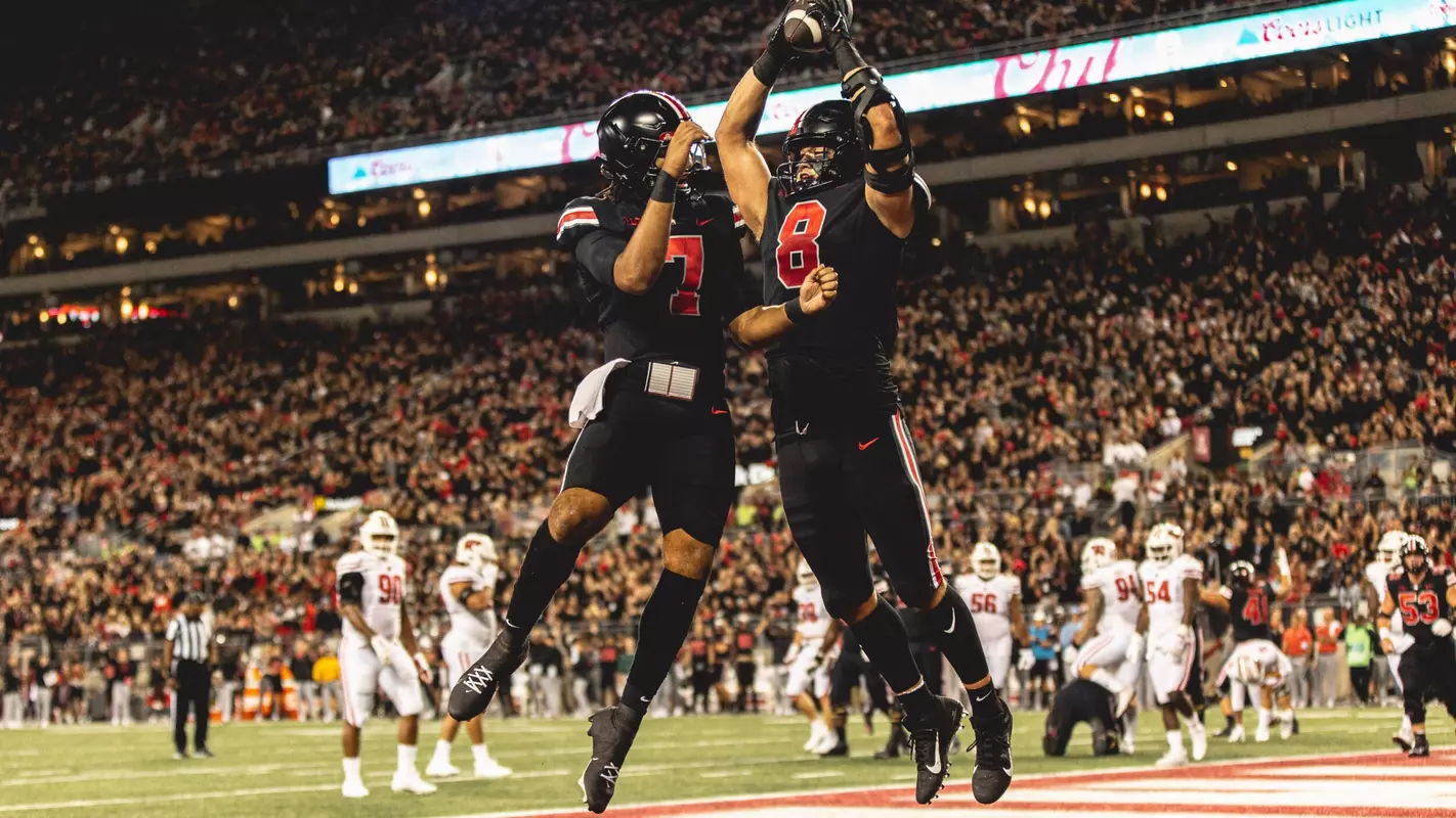 Stroud Climbs the Record Books as Buckeyes Top Wisconsin, 52-21