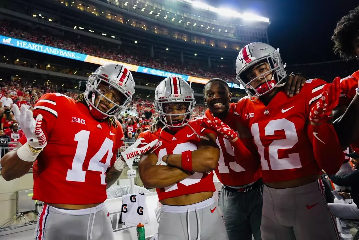 No. 3 Ohio State Totals 11 Touchdowns in 77-21 Rout over Toledo