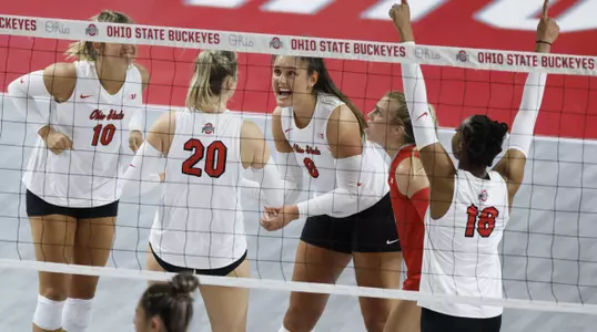 Buckeyes Earn Exciting Sweep at Iowa to Start B1G Play