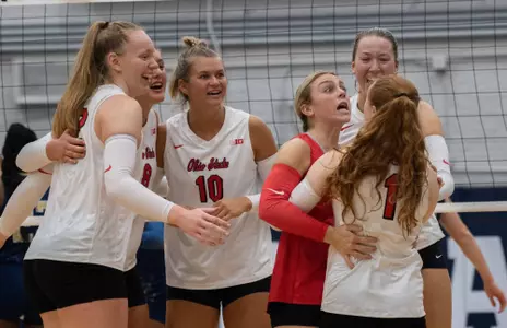 Ohio State Earns Third-Consecutive Top-10 Win in Four Sets at No. 5 Georgia Tech