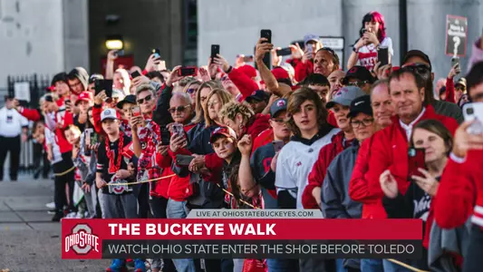 WATCH: The Buckeye Walk – Toledo