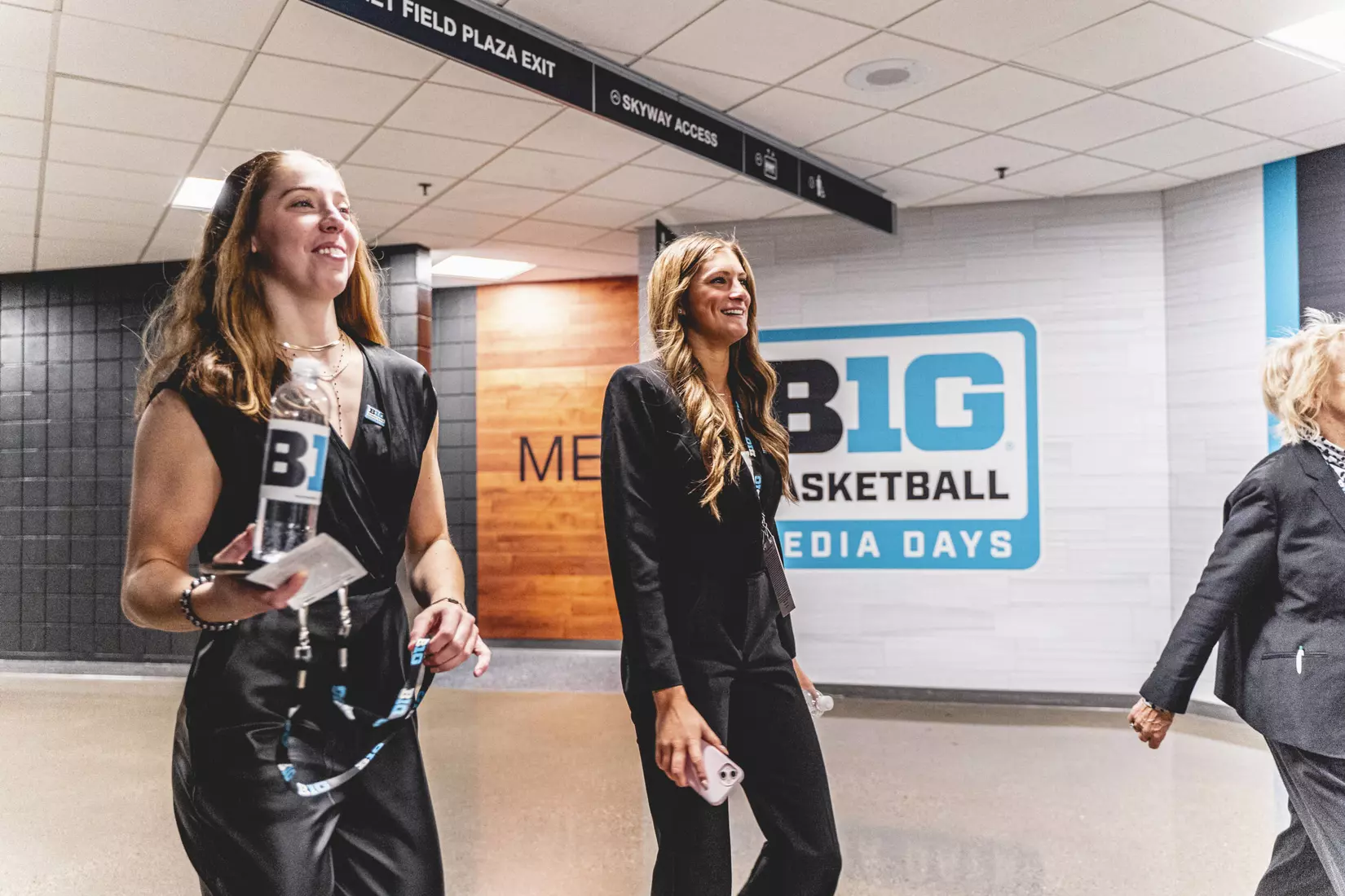 Women’s Basketball Takes Part in Big Ten Media Day