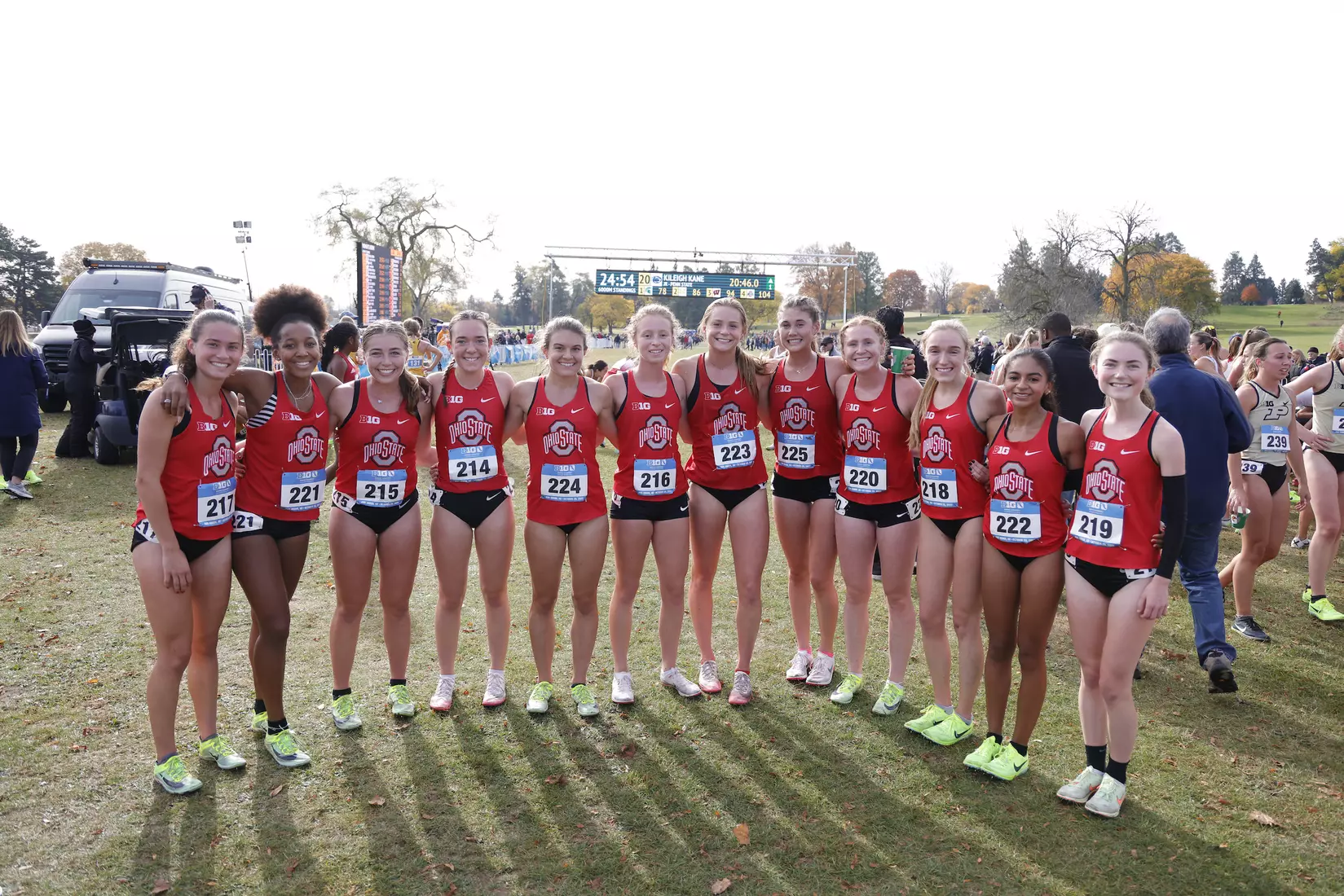 Engel Wins B1G Cross Country Championship to Pace Buckeyes