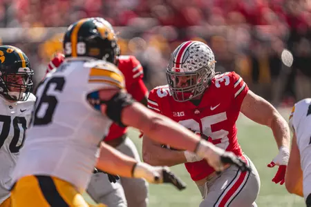 Stout Buckeye Defense Headlines 54-10 Victory over Iowa