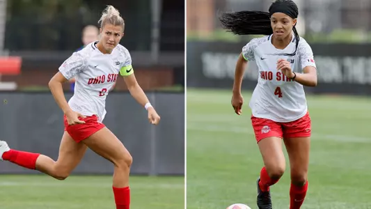 Fischer and Barnett Earn B1G Player of the Week Honors