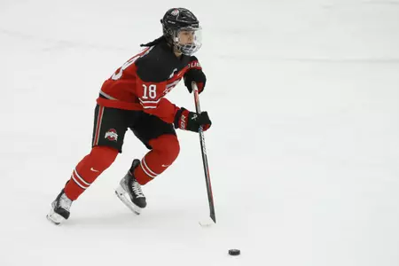 Jaques Named WCHA Defender of the Month