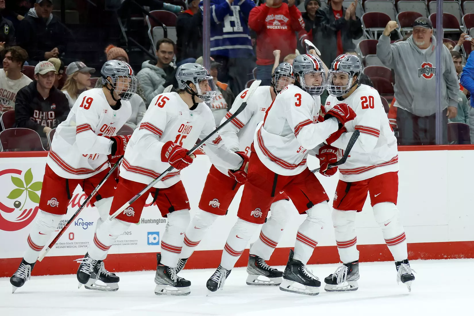 No. 14 Buckeyes Rally for 4-3 Win over Wisconsin