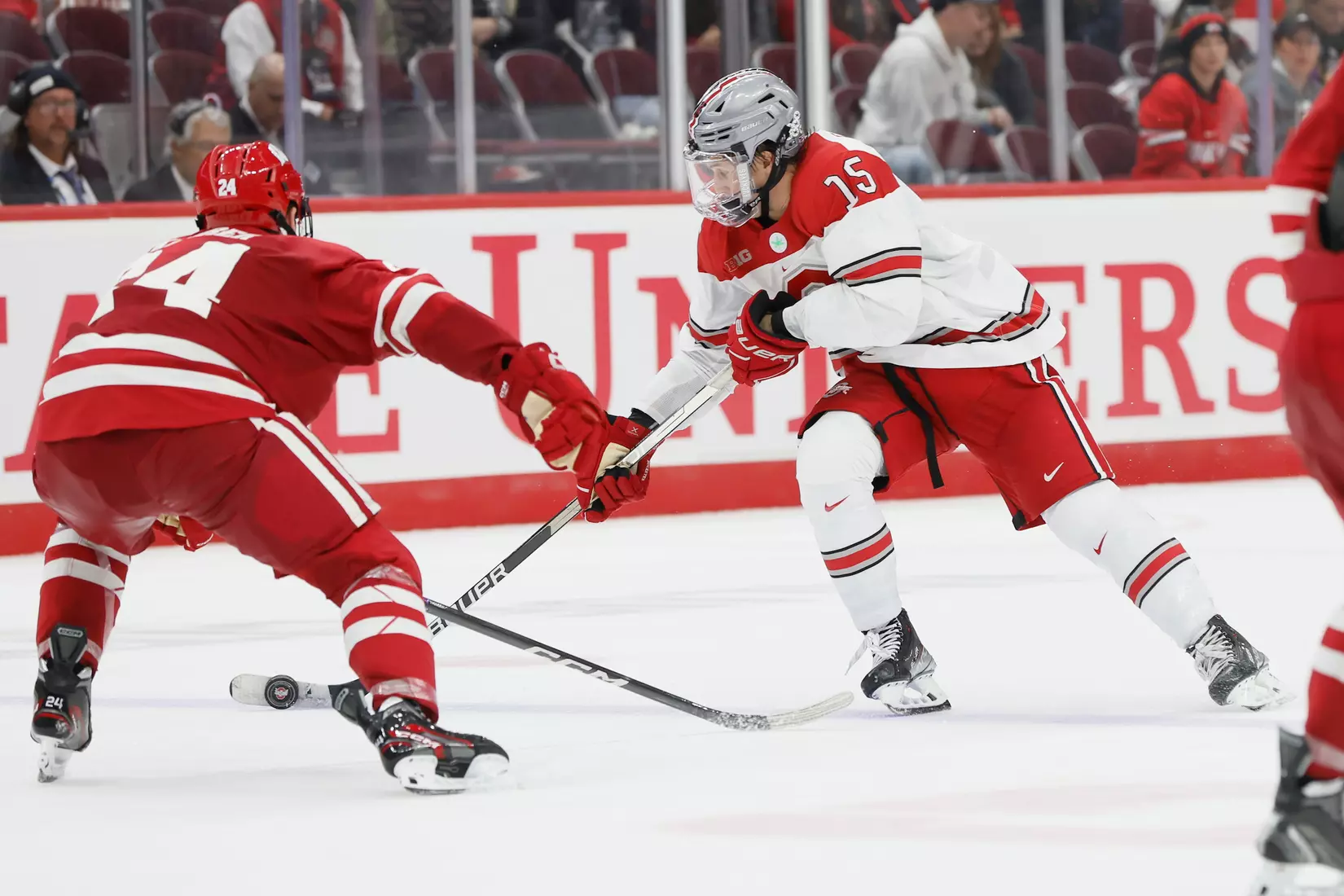 No. 14 Buckeyes Down Badgers 3-1 in B1G and Home Opener