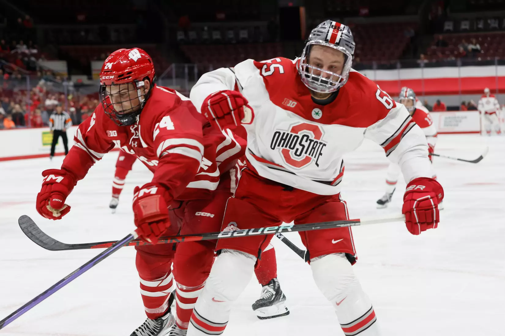 No. 14 Buckeyes Down Badgers 3-1 in B1G and Home Opener