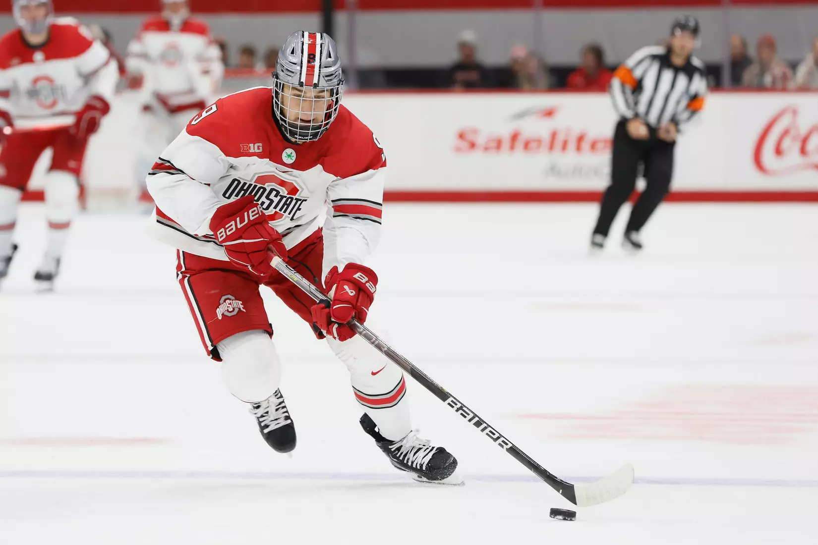 No. 14 Buckeyes Down Badgers 3-1 in B1G and Home Opener