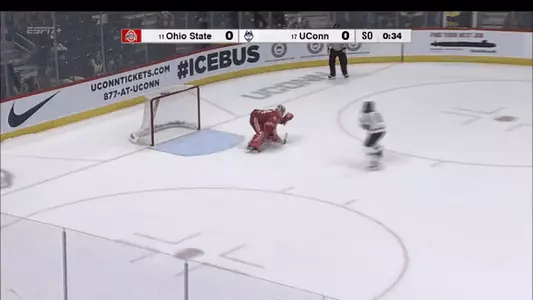 No. 11 Buckeyes Skate to 0-0 Tie at No. 17 UConn