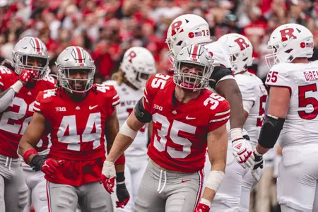 Eichenberg, Harrison and Tuimoloau First-Team All-Big Ten