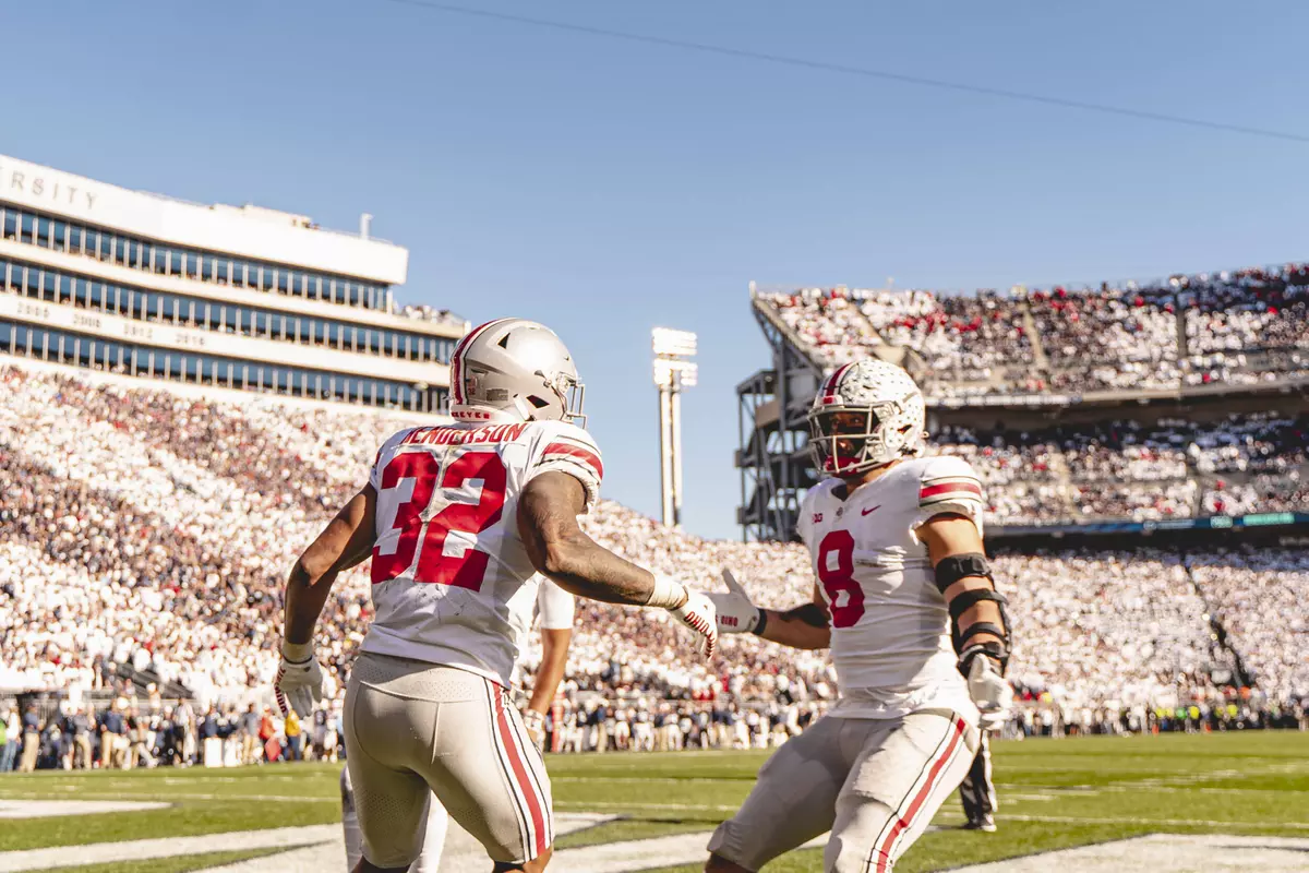 No. 2 Ohio State Defeats No. 13 Penn State, 44-31