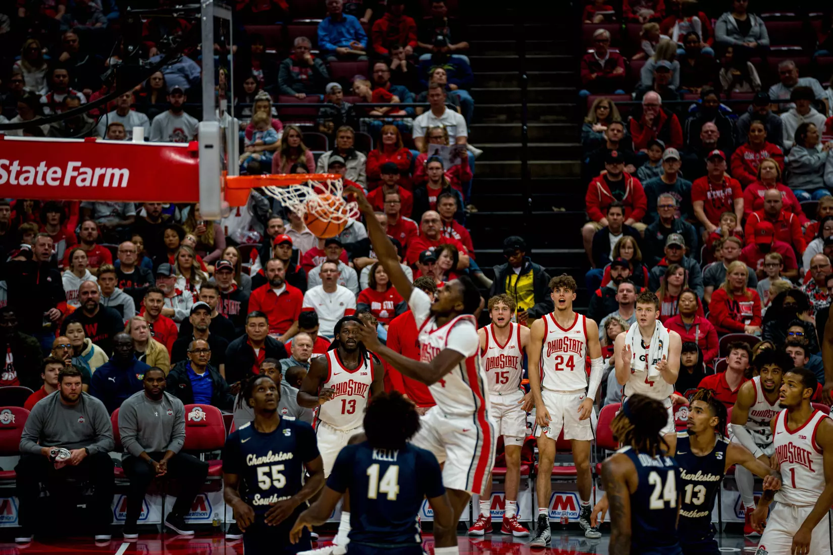 Buckeyes Power Past Charleston Southern 82-56