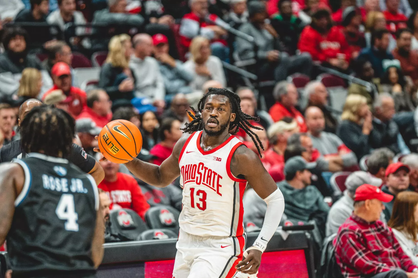 Sensabaugh Scores 20 as Buckeyes Down EIU 65-43