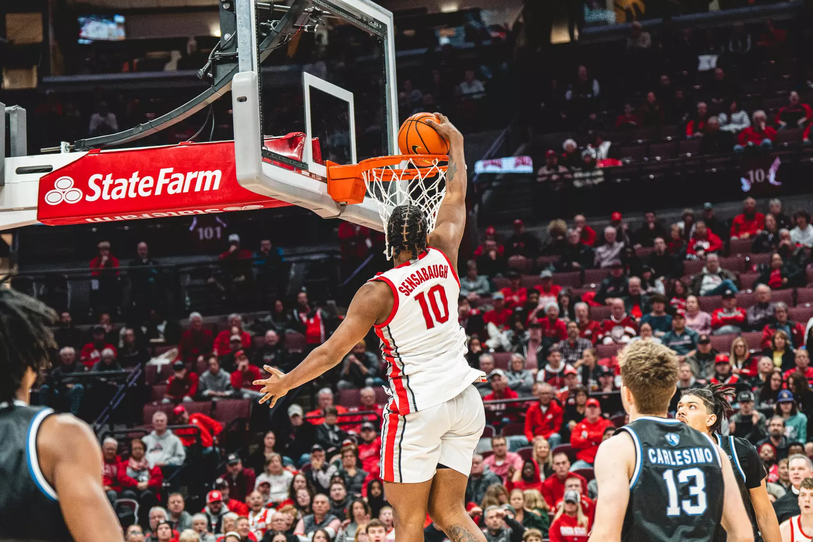 Sensabaugh Scores 20 as Buckeyes Down EIU 65-43