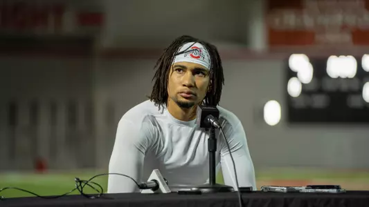 ??? BUCKEYES CHAT WITH THE MEDIA AHEAD OF MATCHUP AGAINST INDIANA