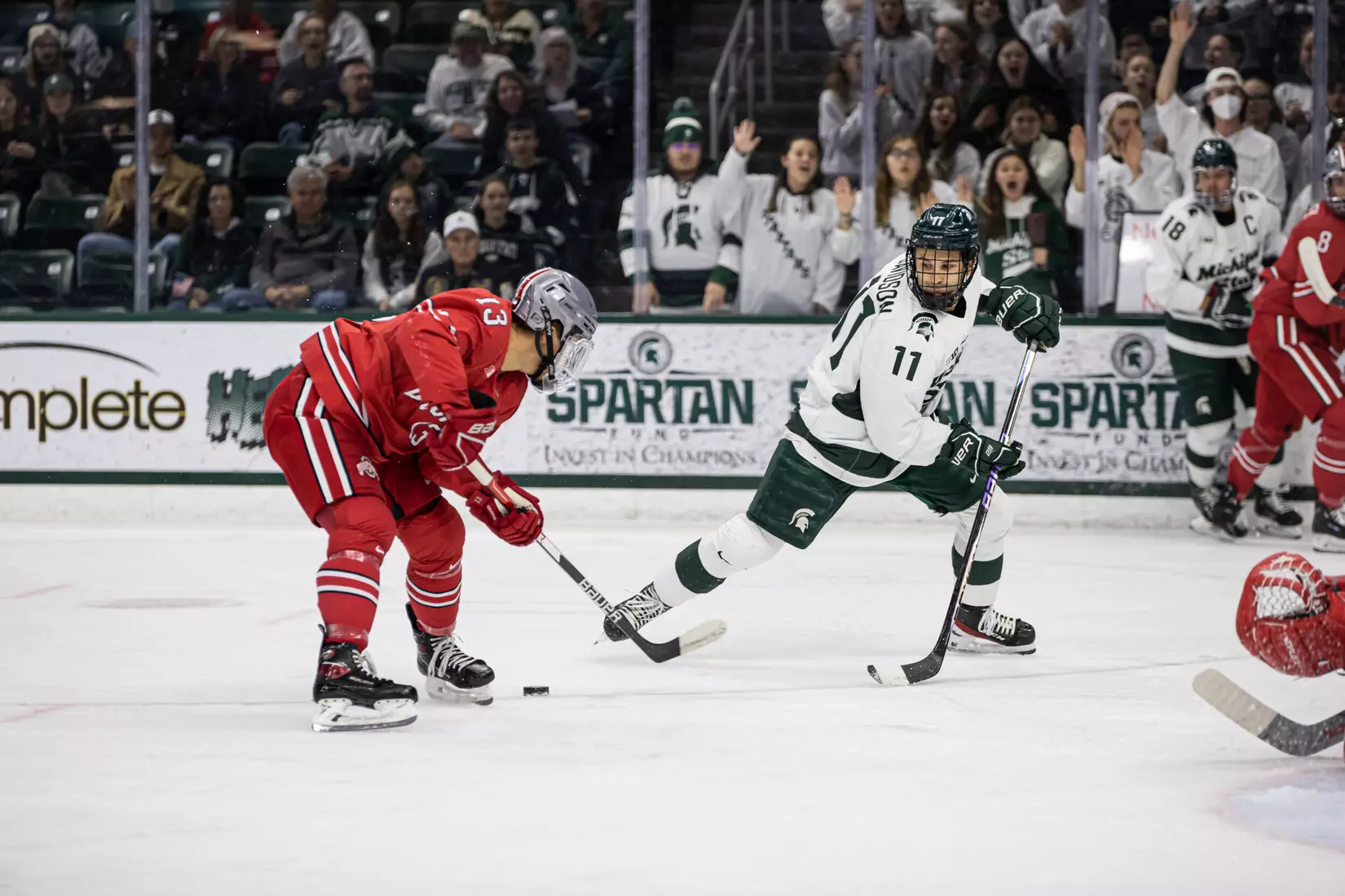 No. 10/11 Buckeyes Fall to Spartans, 4-3