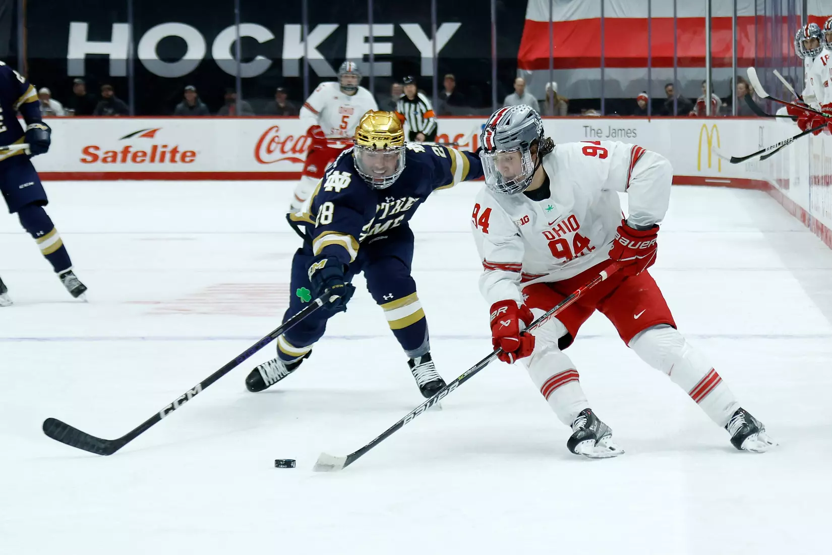 No. 12/13 Buckeyes Drop 1-0 Game to No. 20 Irish