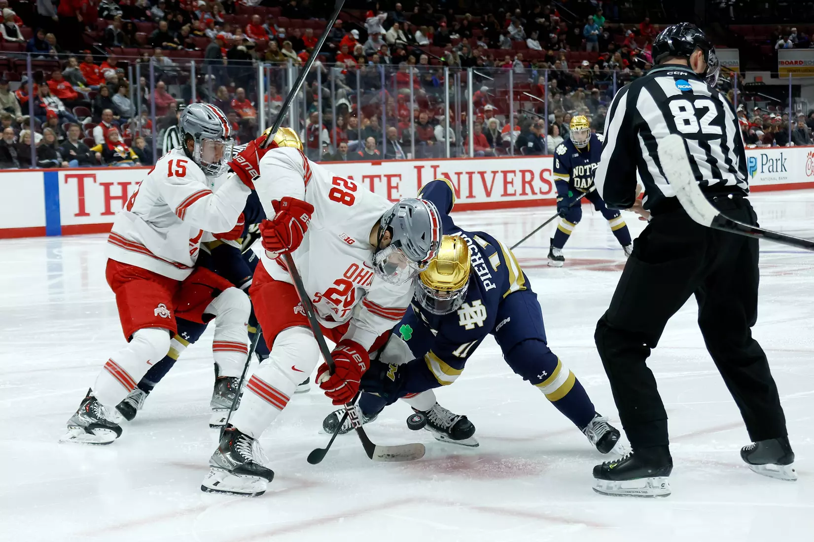 No. 12/13 Buckeyes Drop 1-0 Game to No. 20 Irish