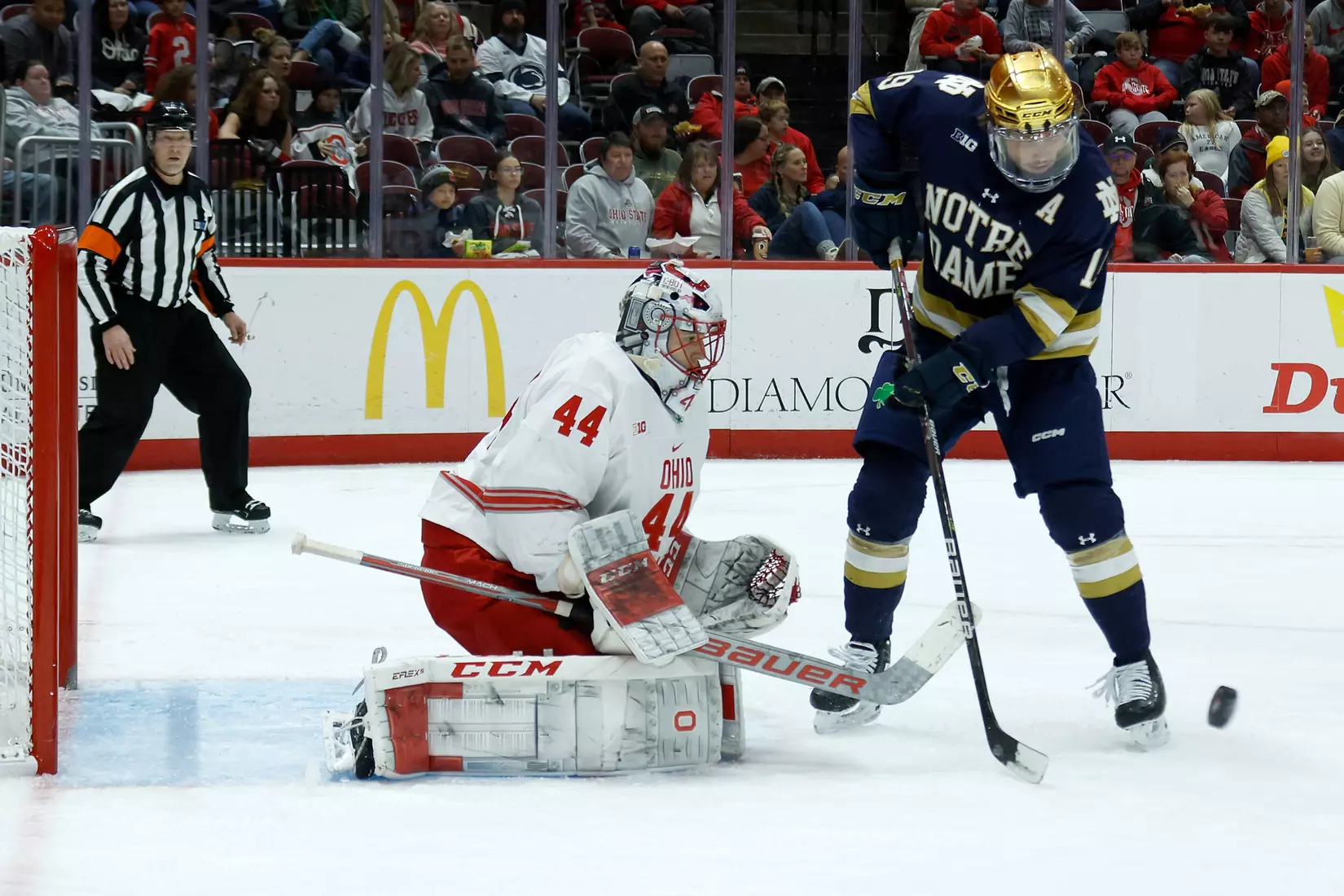 No. 12/13 Buckeyes Drop 1-0 Game to No. 20 Irish
