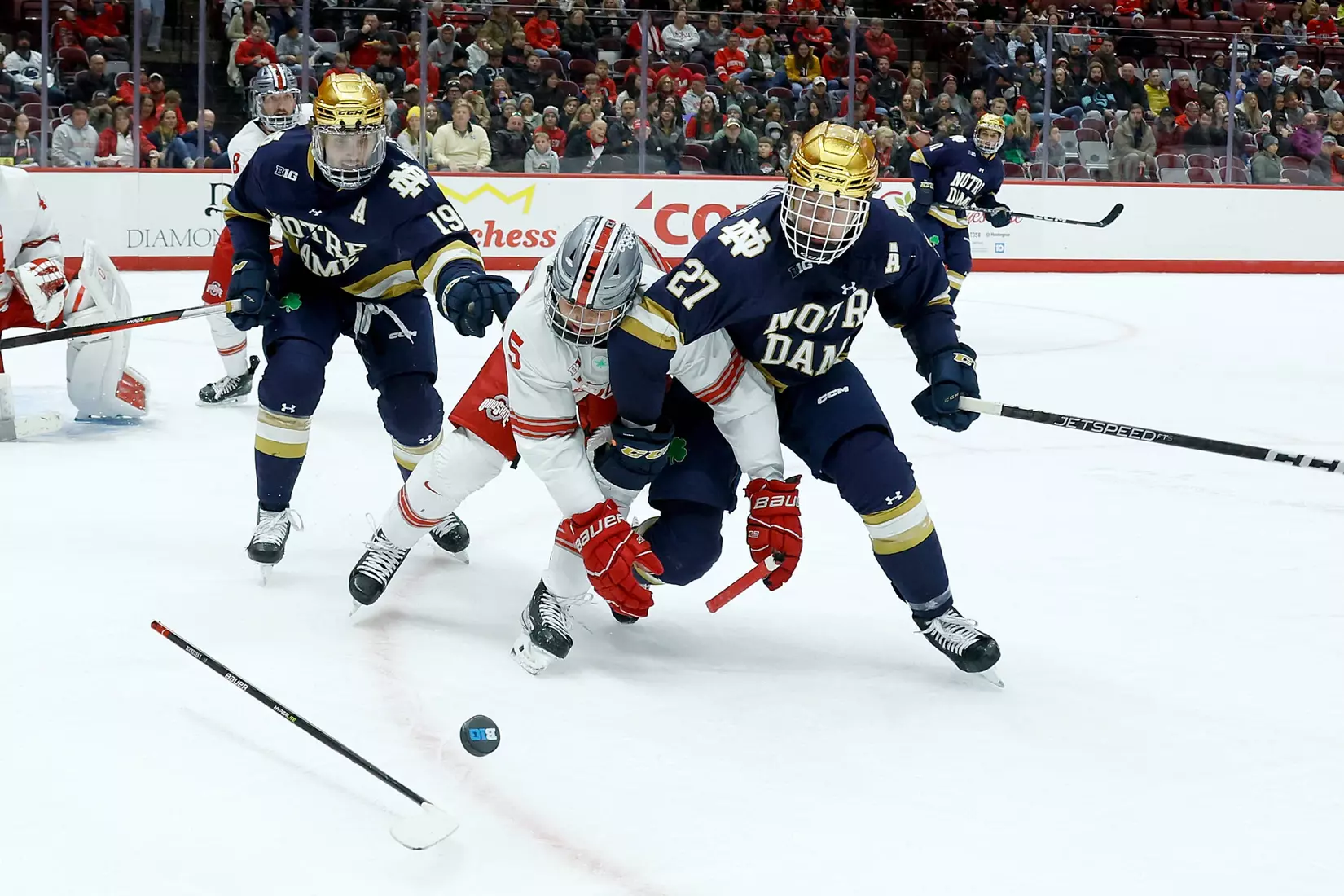 No. 12/13 Buckeyes Drop 1-0 Game to No. 20 Irish