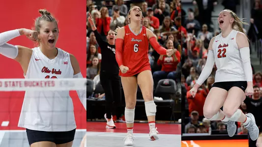 Three Buckeyes Claim Big Ten Weekly Awards