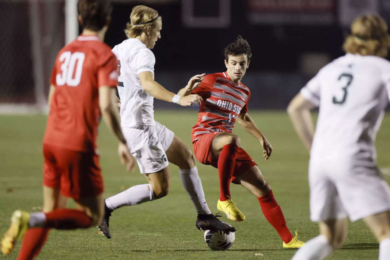 Ohio State Advances on Etling Goal in 90th Minute